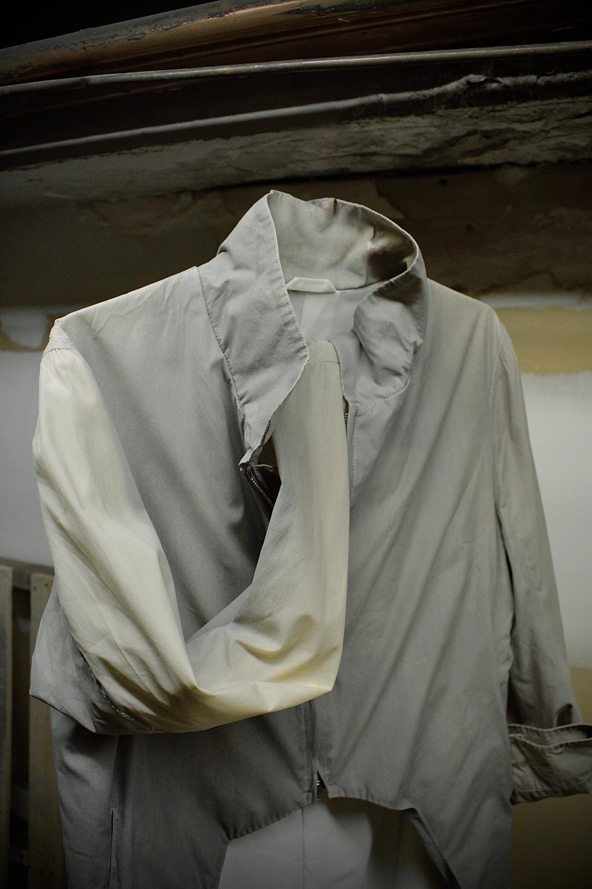 Carol Christian Poell SS98 'SU/357 THERMOSILK/7' FRAC EFFECT Jacket detail | DRIEW GARMENTS