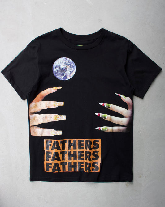 Raf Simons x Sterling Ruby AW14 “FATHERS” Graphic T-shirt