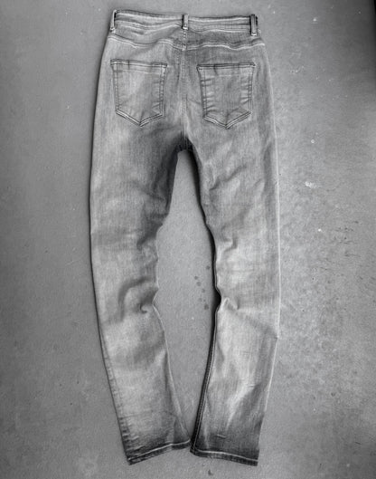 Rick Owens DRKSHDW AW22 “STROBE” Mineral Pearl ‘Detroit Cut’ Denim