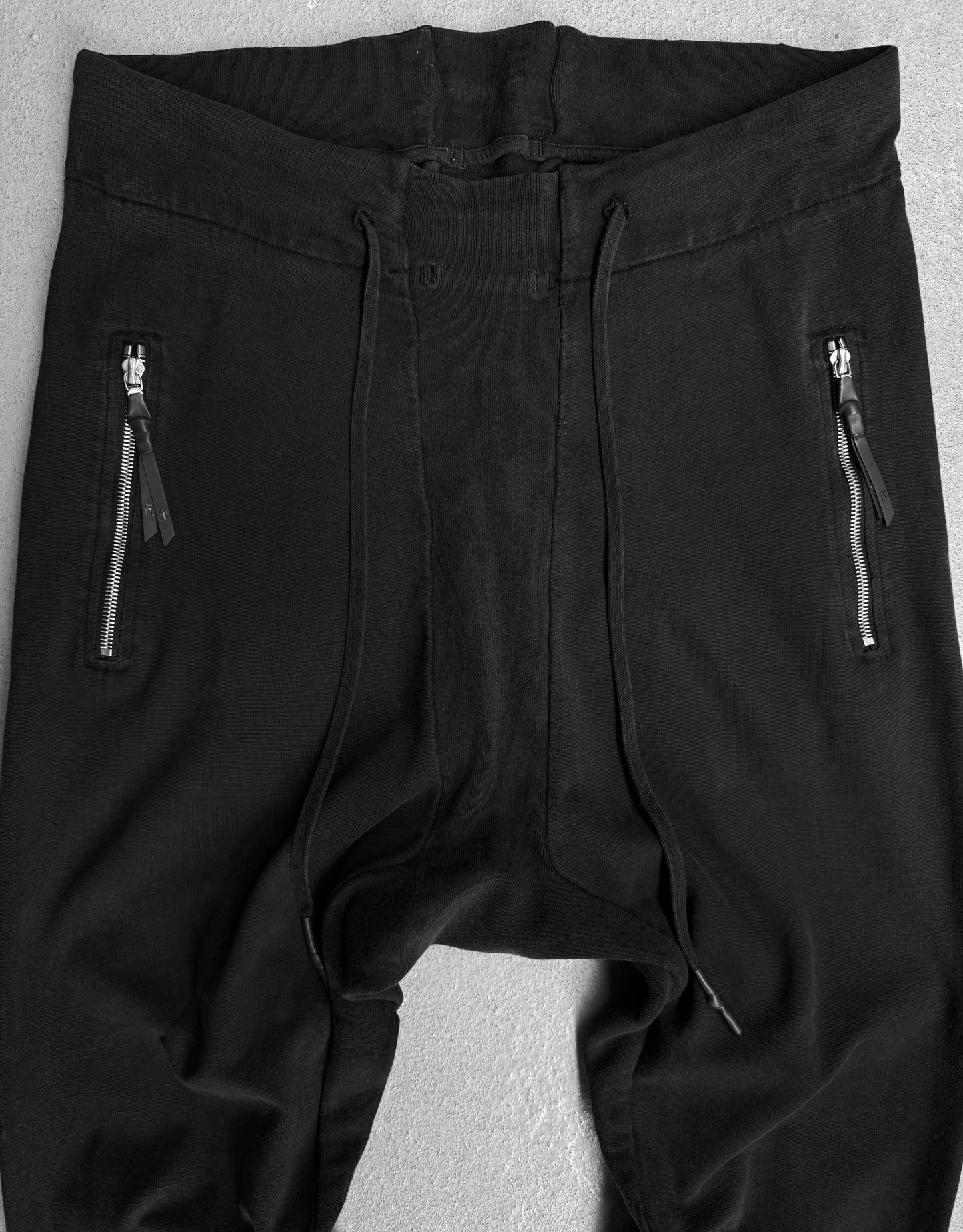 11 by Boris Bidjan Saberi SS23 ‘P13-BC’ Cotton Drop-crotch Sweatpants