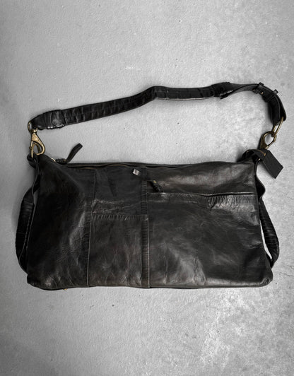 cornelian taurus by daisuke iwanaga ‘Combo Handle’ Horse Leather Boston Bag