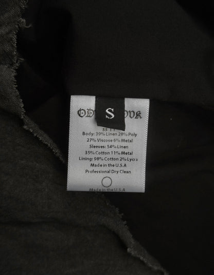 ODYN VOVK SS11 "FIVE" Double Layered Frayed Edge Buckle Cuff Shirt