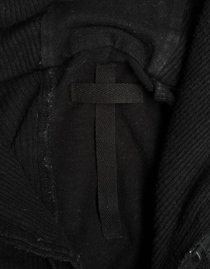 L.G.B. Early 00s Back Cross Ribbed Cotton Pullover