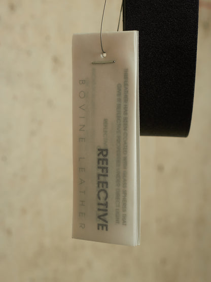 DEEPTI Collection °025-026 'LA–122R LUEL-96L' Reflective Reversible Trigger Bovine Leather Belt
