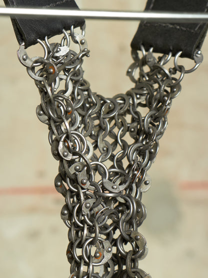 DEEPTI Collection °025-026 'A–126M M-LINK-7' Full Metal Tie