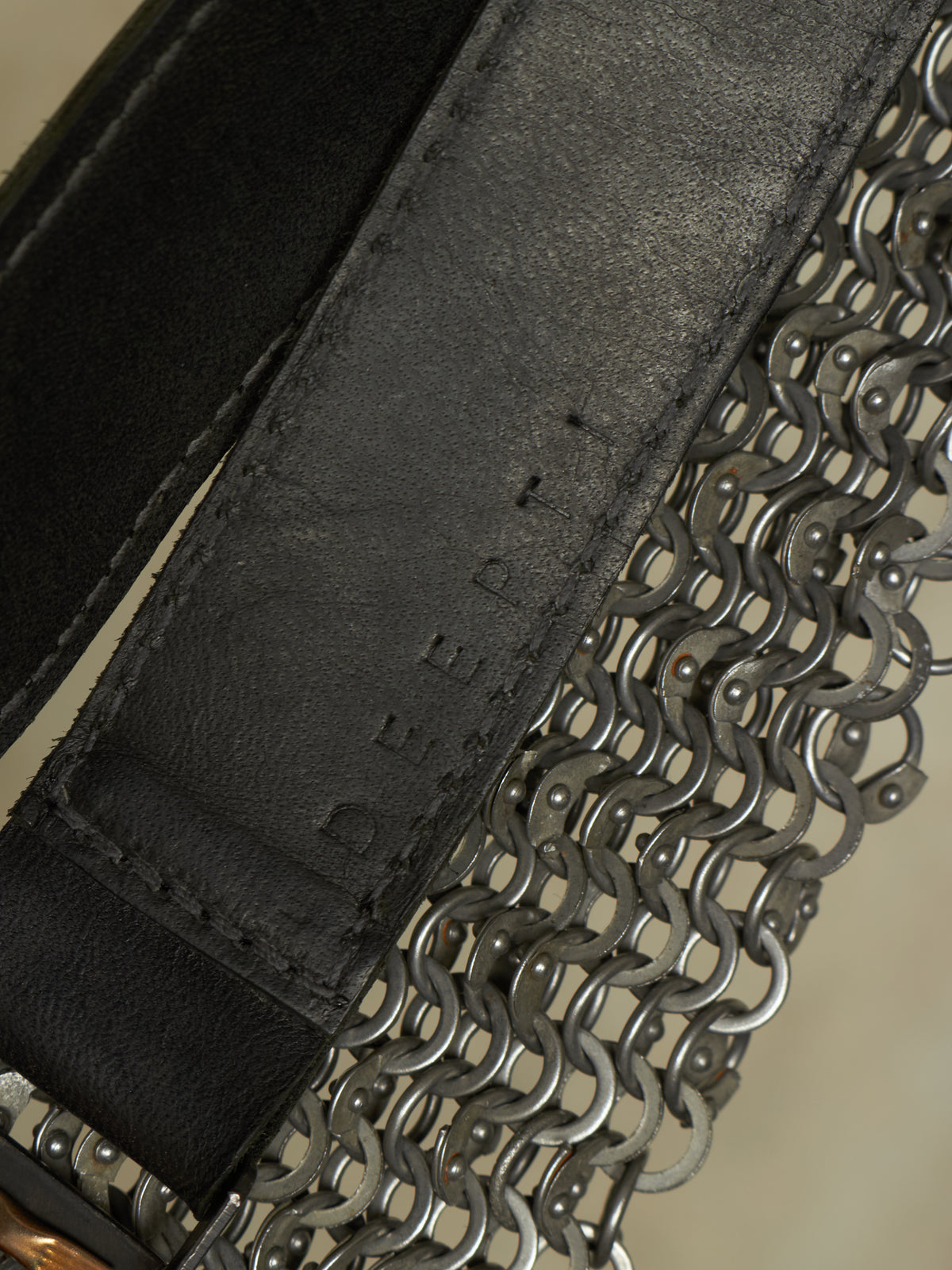 DEEPTI Collection °025-026 'A–126M M-LINK-7' Full Metal Tie
