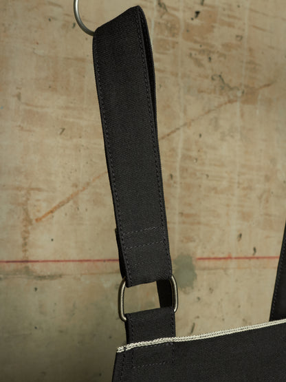 DEEPTI Collection °025-026 'V–154 LAW-96L' Reflective Selvedge Denim Apron Vest