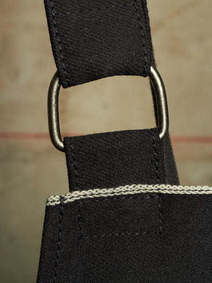 DEEPTI Collection °025-026 'V–154 LAW-96L' Reflective Selvedge Denim Apron Vest