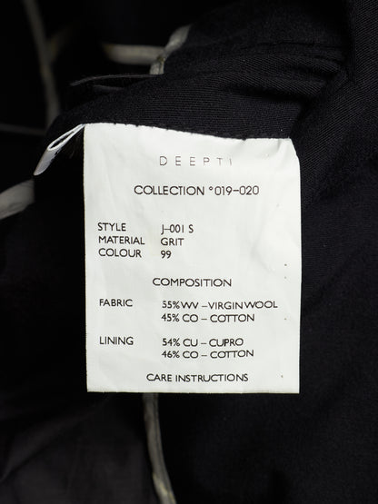 DEEPTI Collection °019-020 'J-001 GRIT 99' Unlined Classic Short Jacket