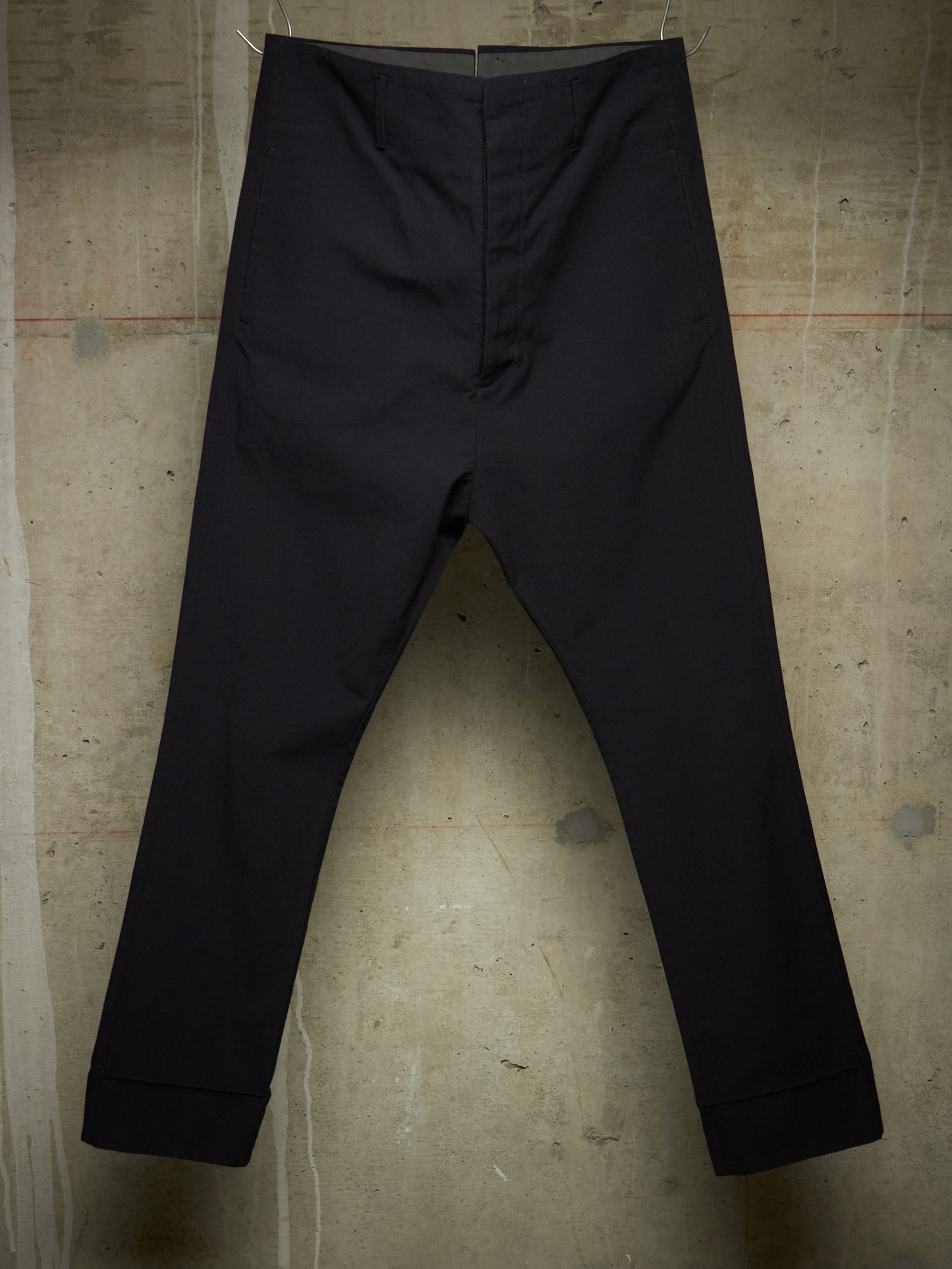 DEEPTI Collection °019-020 'P-037 GRIT 99' Unlined Classic Low Crotch Trousers
