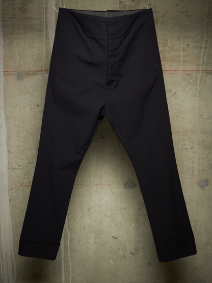 DEEPTI Collection °019-020 'P-037 GRIT 99' Unlined Classic Low Crotch Trousers