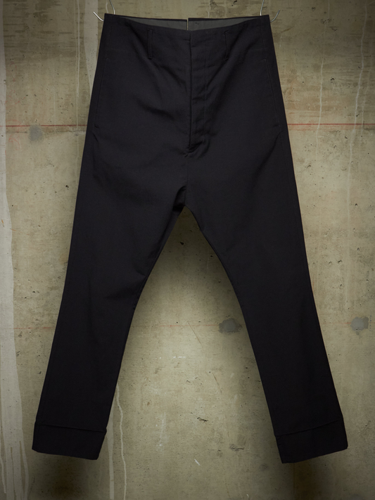 DEEPTI Collection °019-020 'P-037 GRIT 99' Unlined Classic Low Crotch Trousers
