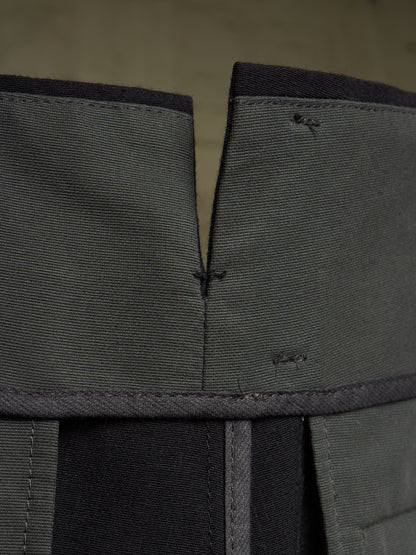 DEEPTI Collection °019-020 'P-037 GRIT 99' Unlined Classic Low Crotch Trousers