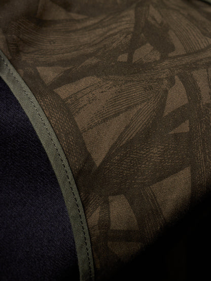 DEVOA 2010s Dark Navy Wool J-cut Cargos Pants