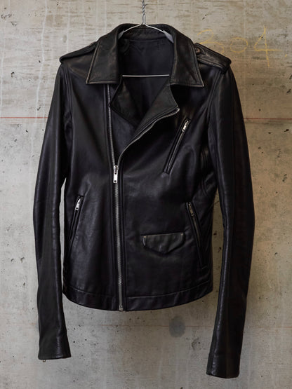 Rick Owens AW10 "GLEAM" Heavy Calfskin Leather Stooges Jacket