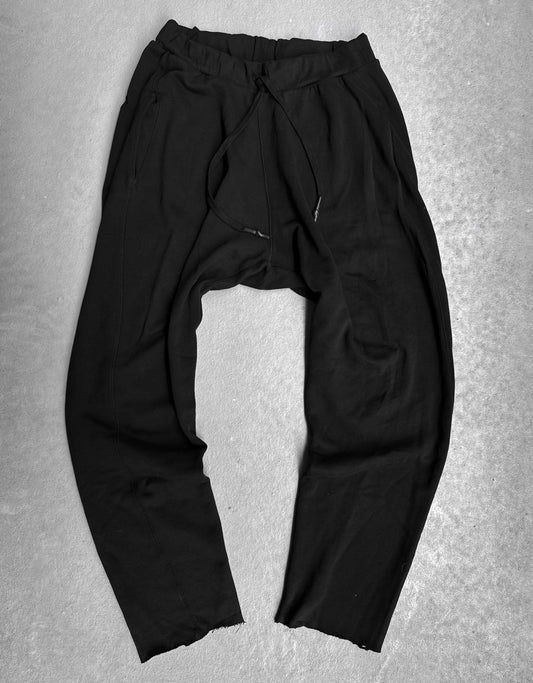 11 by Boris Bidjan Saberi Black Drop-crotch Lounge Pants
