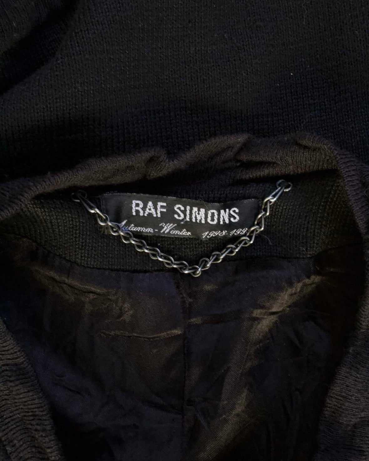 Raf Simons AW98-99 ‘Radioactivity’ Cotton Bomber Jacket