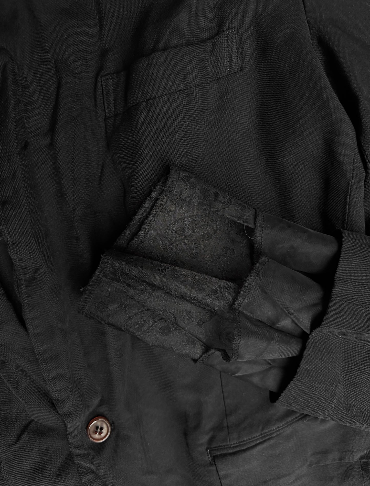 COMME des GARÇONS HOMME PLUS AW13 Sheer Layered Blazer