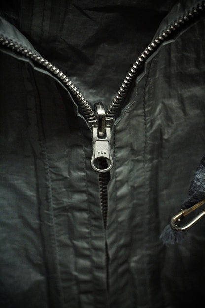 Carol Christian Poell 'VM/2423 ROOMS-PTC/29' Object-dyed Kangaroo Leather Parachute Vest Bag