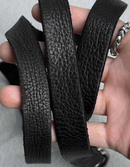 GUIDI ‘BLT17’ Bison Leather Belt
