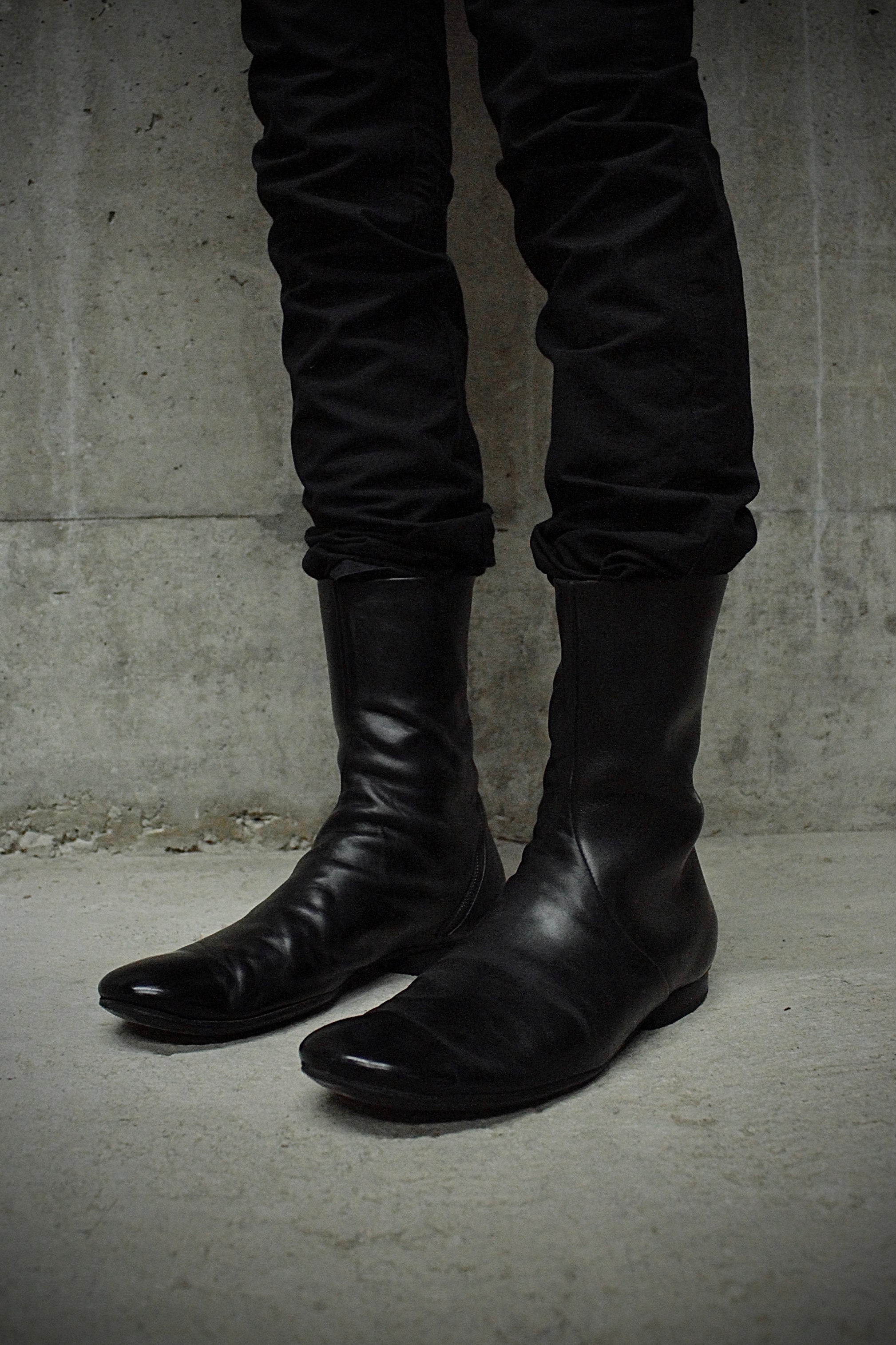 Maurizio Altieri 2009 Spiral Zip Leather Boots Size 42 – DRIEW Maurizio Altieri 2009 Spiral Zip Leather Boots Size 42 – DRIEW