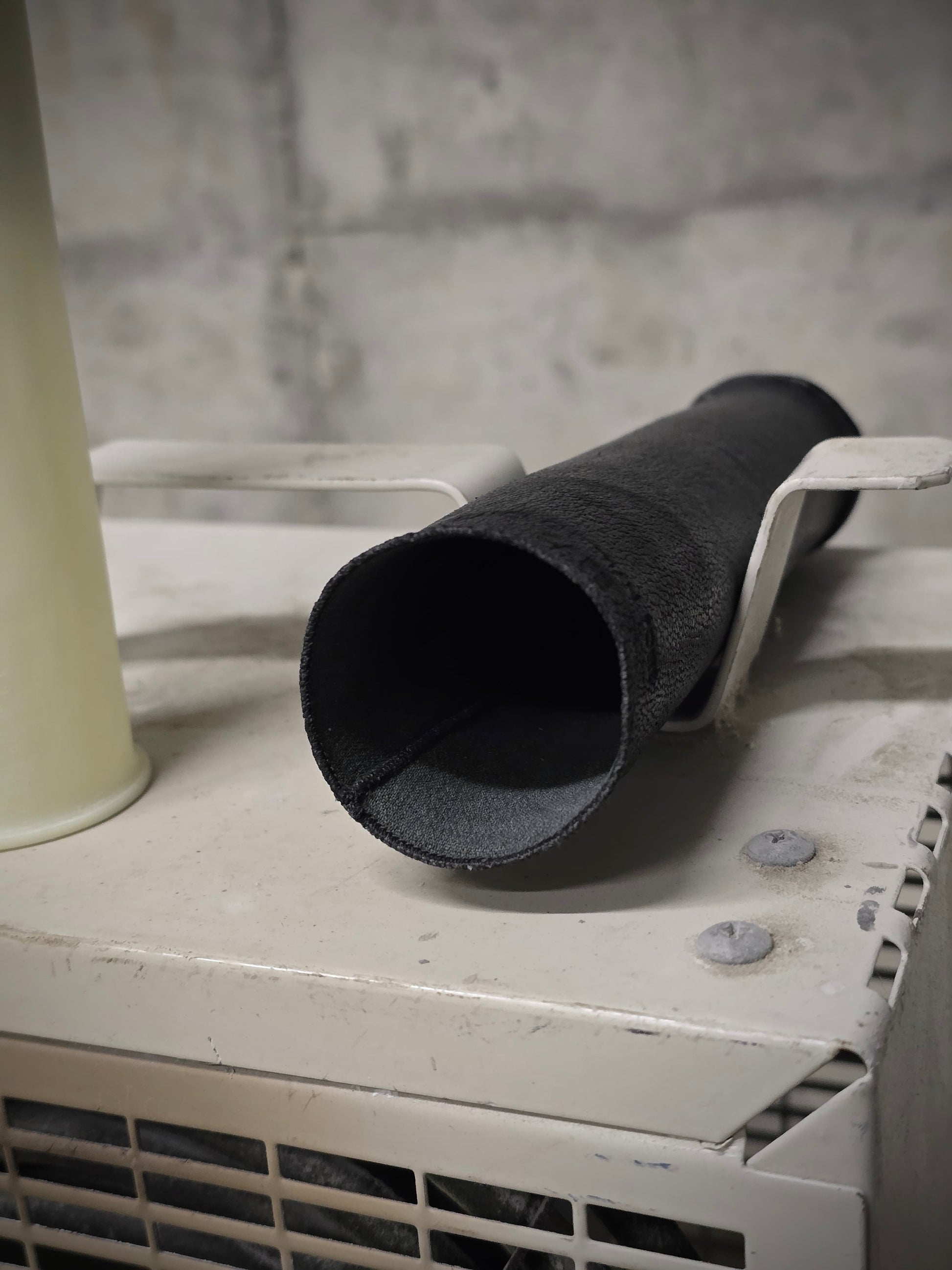 Carol Christian Poell 'AM/1060 ELEER-PTC/010' Object-Dyed Leather Condom detail | DRIEW GARMENTS