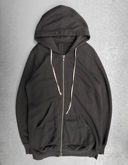 Rick Owens DRKSHDW SS12 “NASKA” Dark Dust Drawstring Hoodie