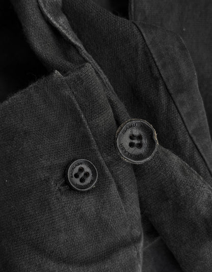 Isamu Katayama “BACKLASH” SS13 Object-dyed Calfskin Trim Linen Blazer