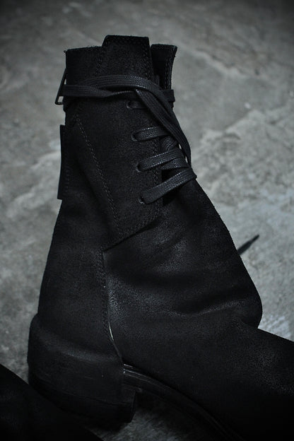 Cinzia Aria CINZIA ARAIA Reverse Cow Leather Back Zip Boots detail | DRIEW GARMENTS
