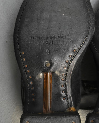 Carol Christian Poell 'AM/2600L CUBS-PTC/010' Object-dyed Horse Cordovan Leather Derbies