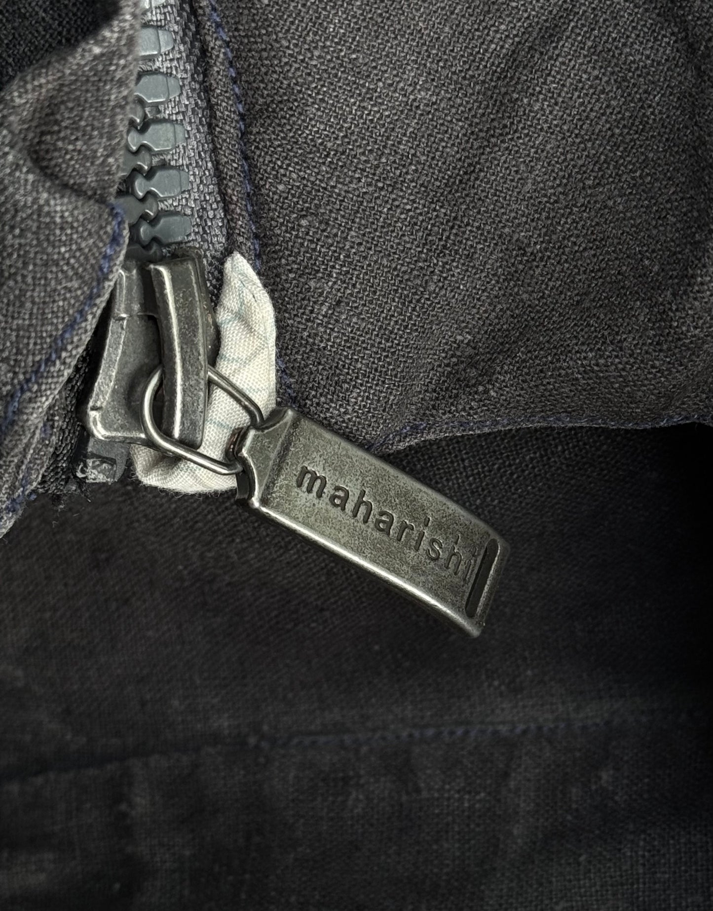 Maharishi SS01 Sun Faded Zam Hemp Zip-up Track Jacket
