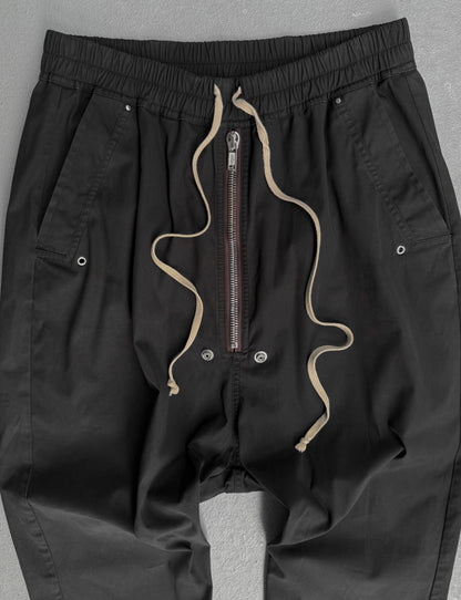 Rick Owens AW20 "PERFORMA" Drop-crotch 'Bela' Crop Pants
