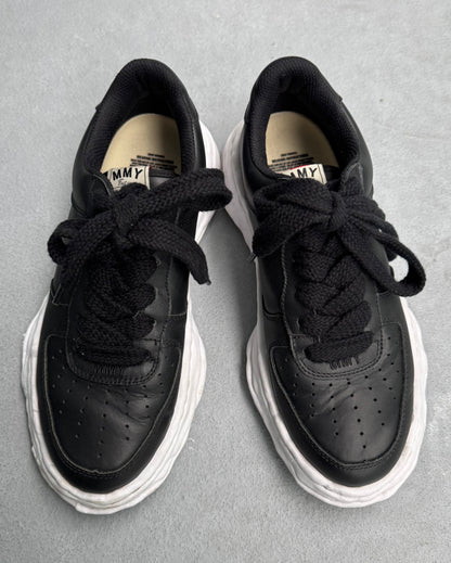 Maison Mihara Yasuhiro Melted Sole ‘Air-Force 1’ Leather Sneakers