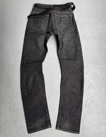 ATTACHMENT by Kazuyuki Kumagai Early 00s J-cut Indigo Denim