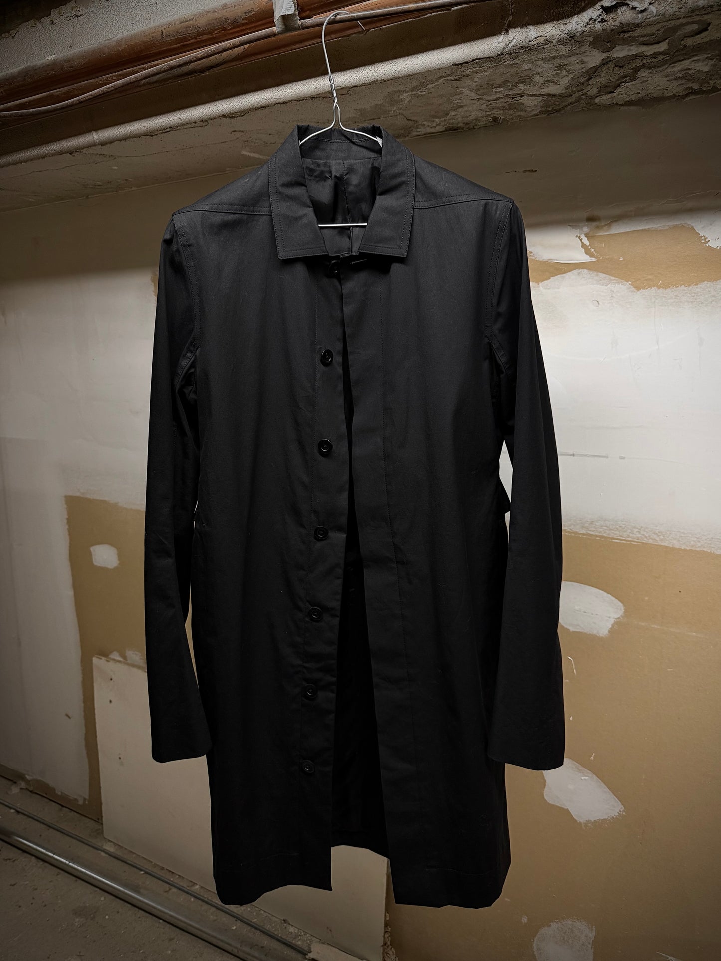 Rick Owens DRKSHDW SS17 “WALRUS” Cotton Mac Work Coat | Archive Fashion Toronto