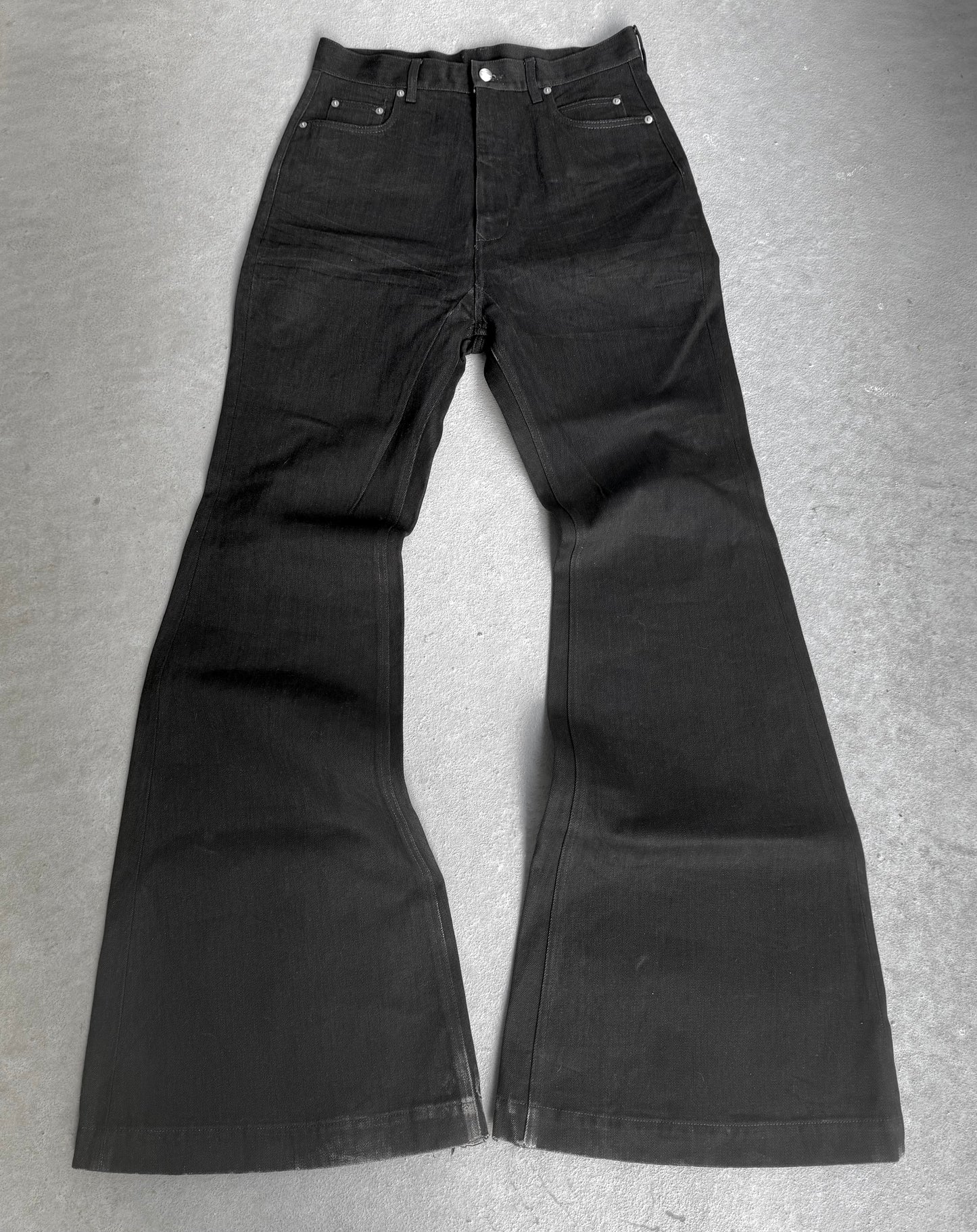 Rick Owens AW23 "LUXOR" Bolan Bootcut 16oz Selvedge Denim