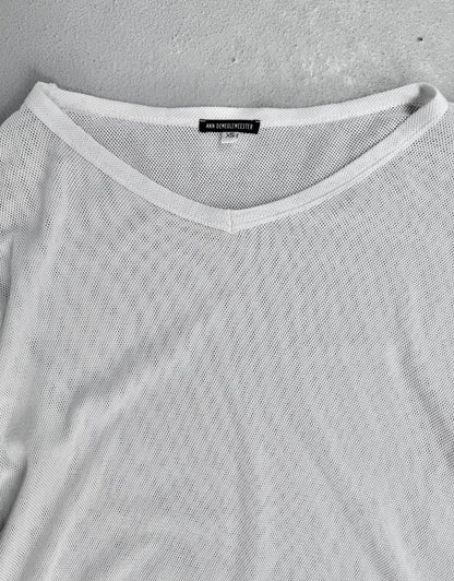 Ann Demeulemeester Early 00s Mesh T-Shirt