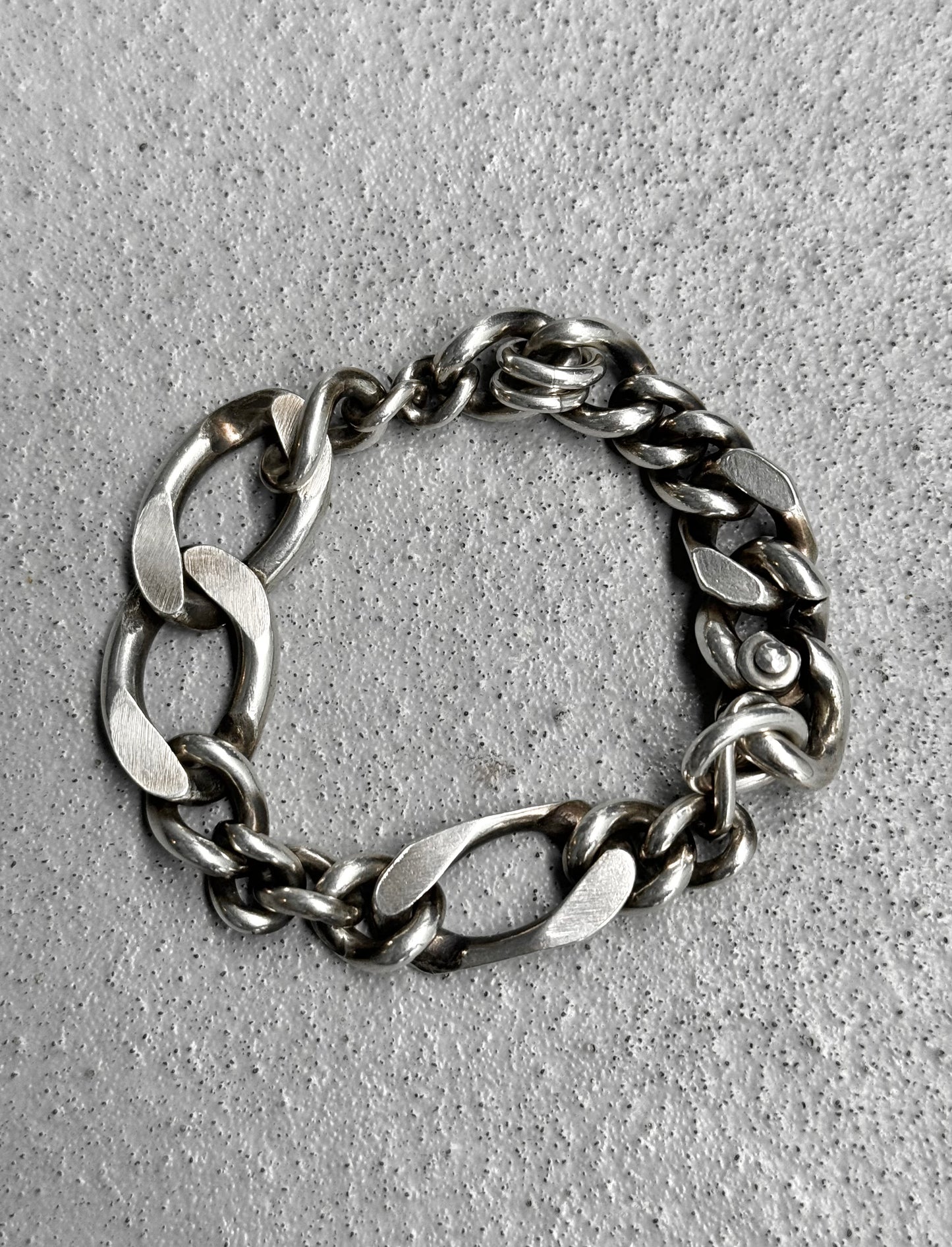 WERKSTATT:MÜNCHEN 'M2592’ Wild Links Silver Bracelet
