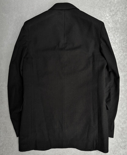 Number (N)ine AW06 “NOIR” Embroidered Wool Napoleon Blazer