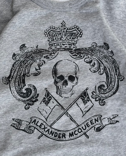 Alexander McQueen Early 00s Skull Motif Sweatshirt