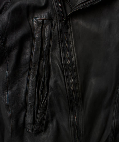 BLVCKBVRRETT by Neil Barrett Sheep Leather Rider Jacket