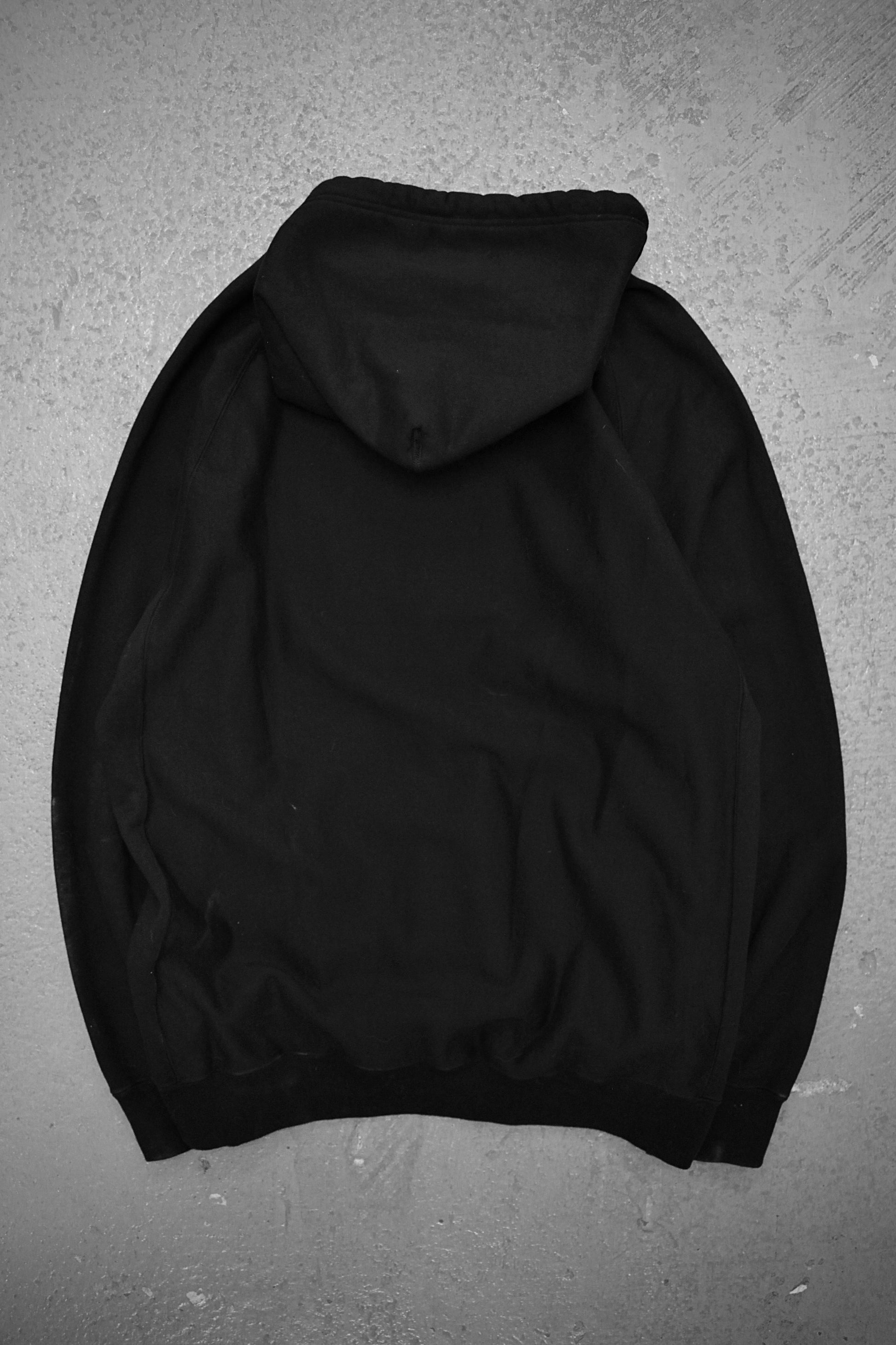 TakahiroMiyashita TheSoloist. SS25 "PLAINSONG" Cotton Terry Raglan Hoodie detail | DRIEW GARMENTS