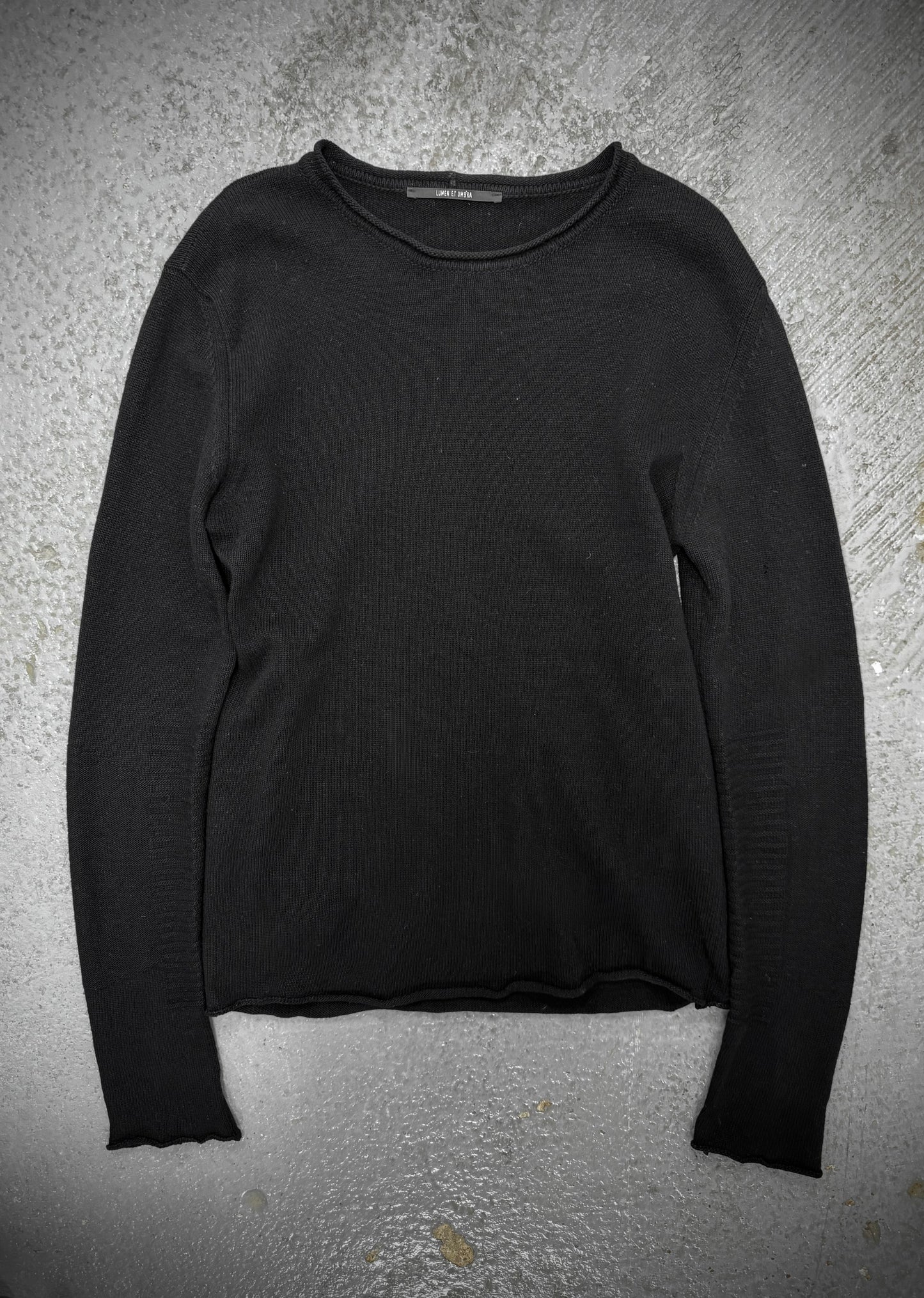 Lumen et Umbra 2010s Merino Wool Multi-Weave Knit Sweater | Archive Fashion Toronto