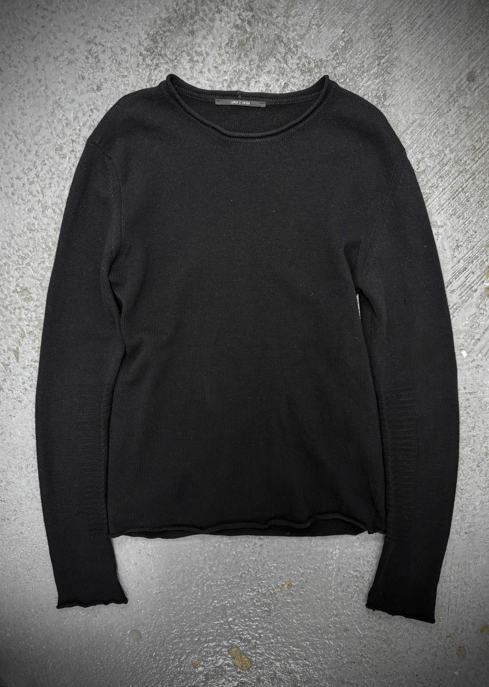 Lumen et Umbra 2010s Merino Wool Multi-Weave Knit Sweater | Archive Fashion Toronto