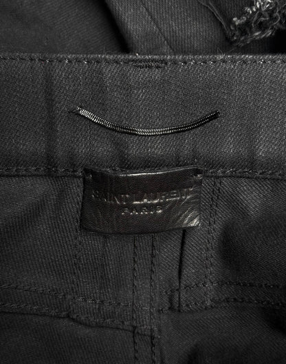 Saint Laurent Paris AW16 Distressed Crash Skinny Denim