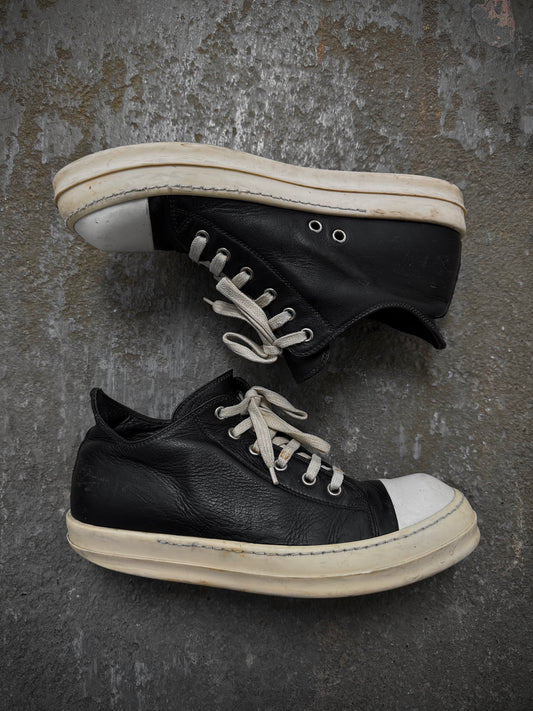 Other Rick Owens AW16 "MASTODON" Low-top Ramones Calf Leather Sneakers | Archive Fashion Toronto