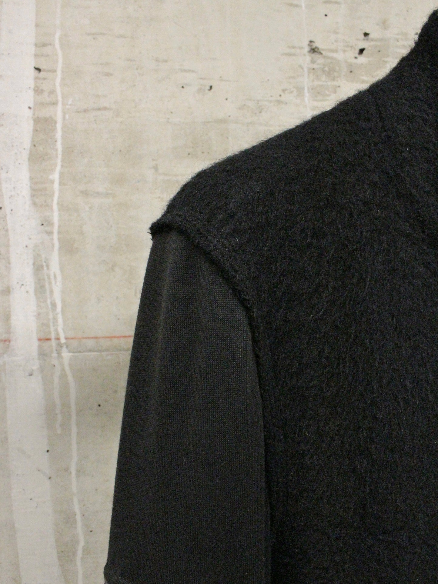 Number (N)ine AW05 "The High Streets" Hybrid Wool Sheep Leather Cargo Blazer