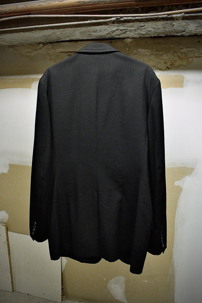 Yohji Yamamoto POUR HOMME AW16 Unlined Wool Gabardine Military Field Jacket detail | DRIEW GARMENTS