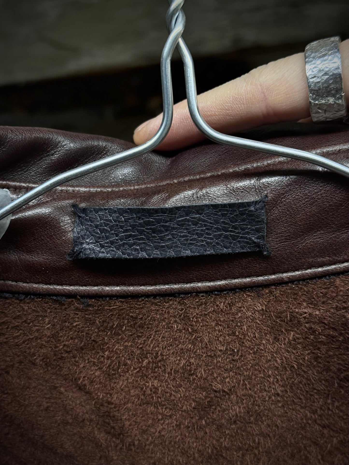 IfSixWasNine 'SHIRT GYPSY-G.0. J/M' Foliage Print Horse Leather Shirt