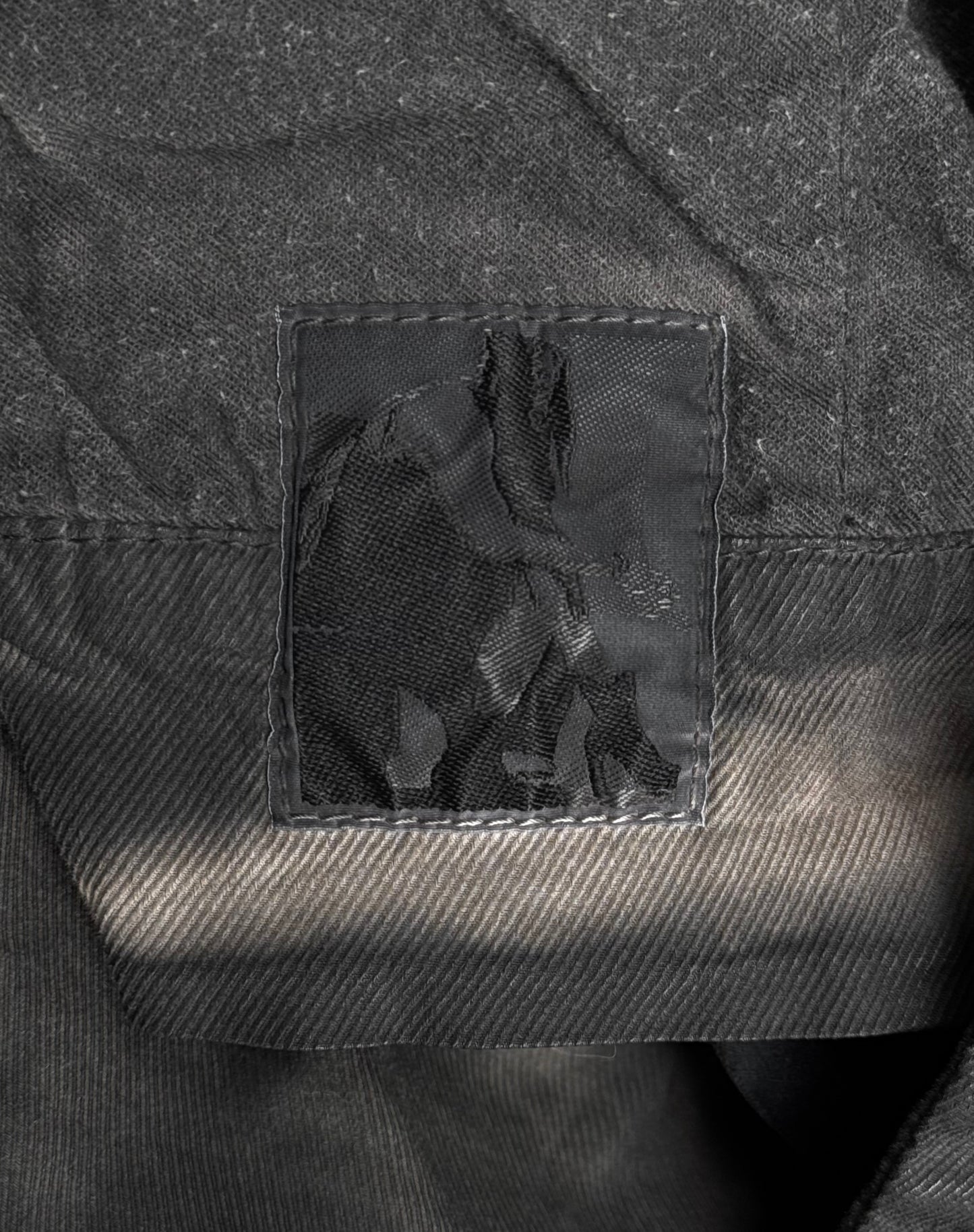 Rick Owens DRKSHDW AW11 “LIMO” Hybrid Lambskin Leather Mud-dyed ‘Slave’ Jacket